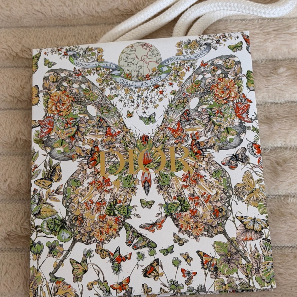 Christian Dior “Around the World” Butterfly Shopping Bag – Limited Design